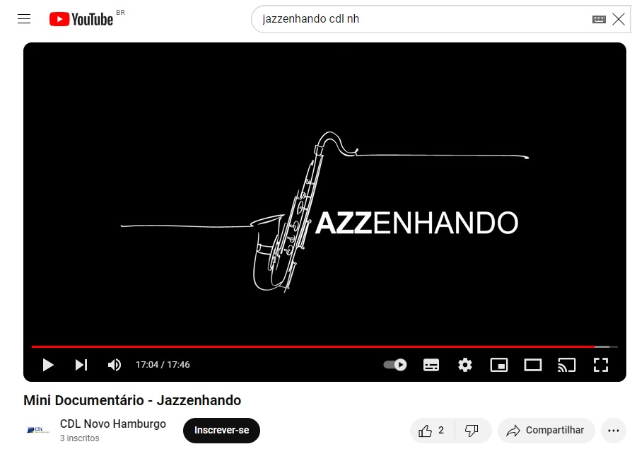 Projeto Jazzenhando lança mini documentário